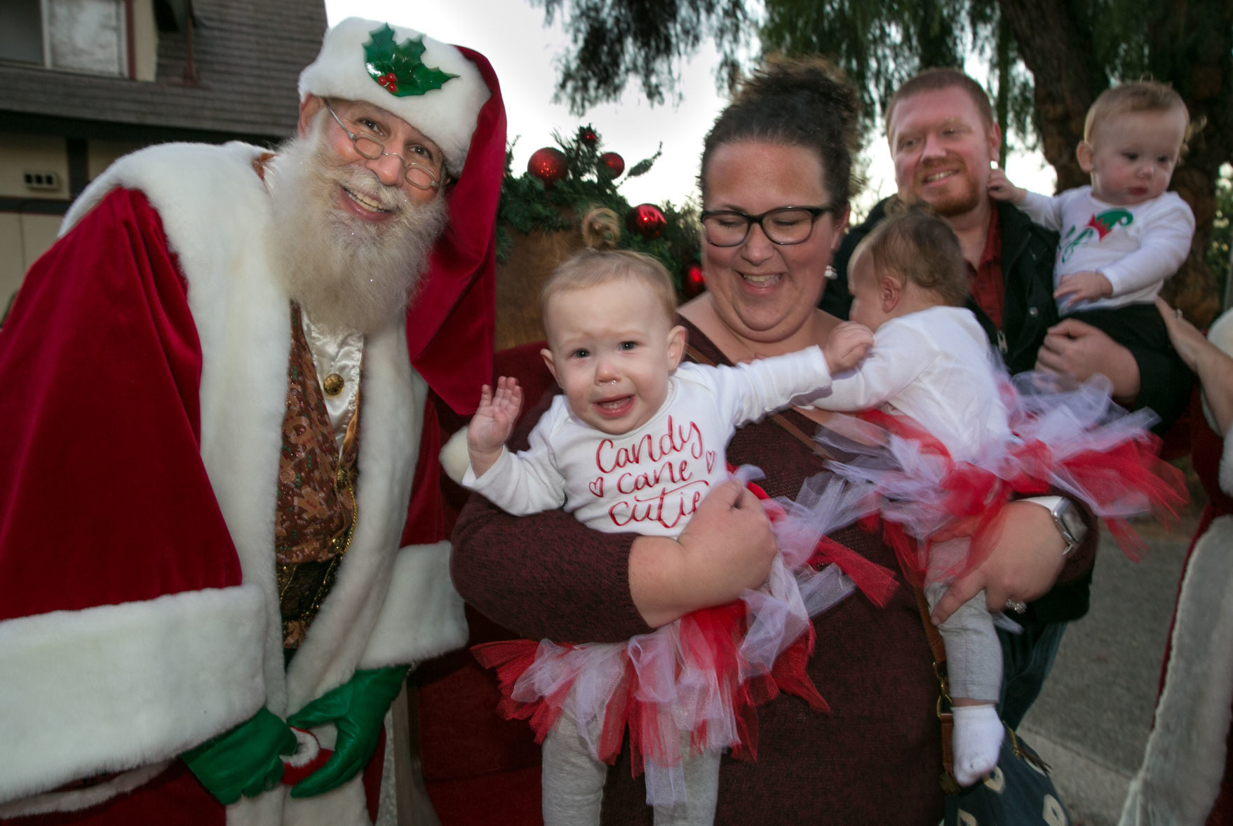 Don't worry, Santa is used to it